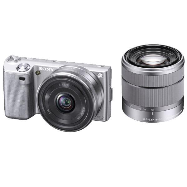 Фотоаппарат  SONY  NEX-C3KS 18-55мм серебро