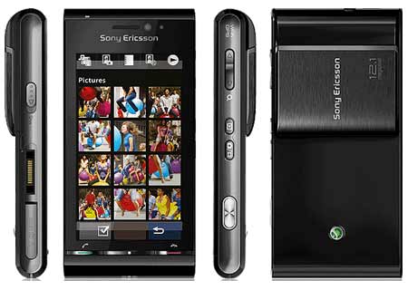 Смартфон  SONY ERICSSON  U1i Satio black
