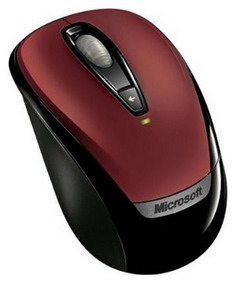 Мышь беспроводная  MICROSOFT  Wireless Mobile Mouse 3000v2 Hibiscus Red