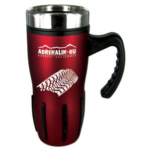 Термокружка  ADRENALIN  Auto Traveler Grip R 450мл