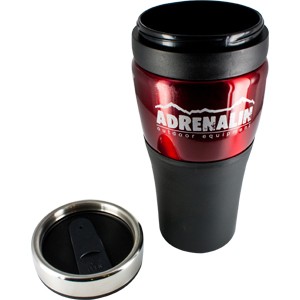 Термокружка  ADRENALIN  Auto Traveler Slim 400мл