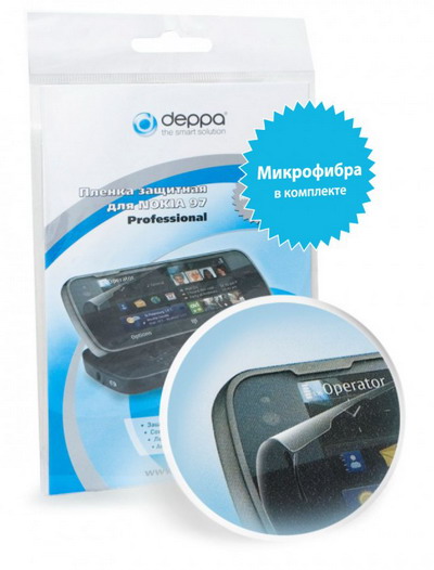 Пленка защитная  DEPPA  iPhone 3G/3GS