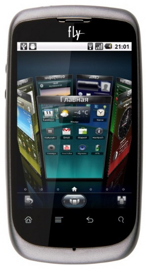 Смартфон  FLY  IQ250  Silver