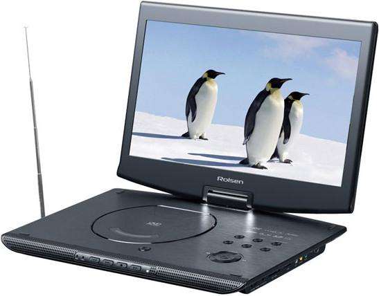 Портативный DVD плеер ROLSEN RPD-15D07T