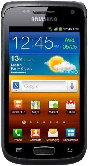 Смартфон  SAMSUNG  GT-I8150 Galaxy W black