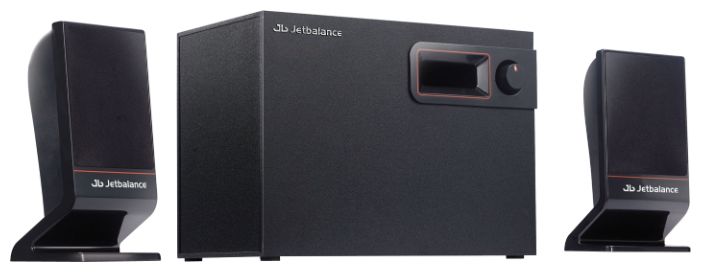 Акустическая система  JETBALANCE  JB-405 2.1 черные