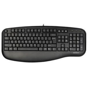 Клавиатура проводная  A4TECH  KL-30 X-Slim black USB
