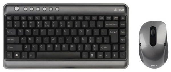 Клавиатура и мышь  A4-TECH  7300N (GL-5+G7-630N) USB