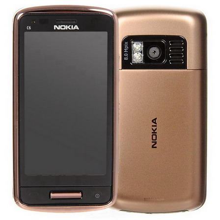 Смартфон  NOKIA  C6-01.3 brown