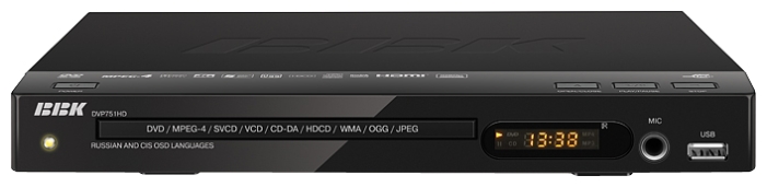 DVD плеер  BBK  DVP751HD