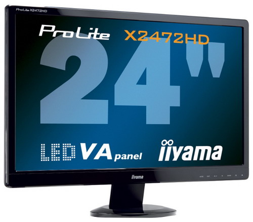 Монитор  IIYAMA  PLX2472HD-B1
