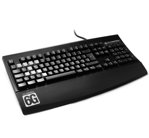 Клавиатура проводная  STEEL SERIES  SteelKeys 6G USB (64233)