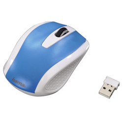 Мышь беспроводная  HAMA  AM-7200 blue (H-86533)