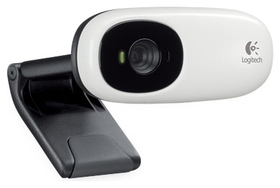 Веб камера  LOGITECH  Webcam C110 Coconut (960-000754)