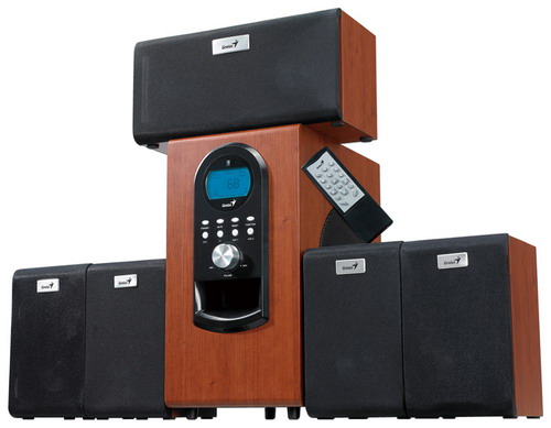 Акустическая система GENIUS SW-HF 5.1 6000