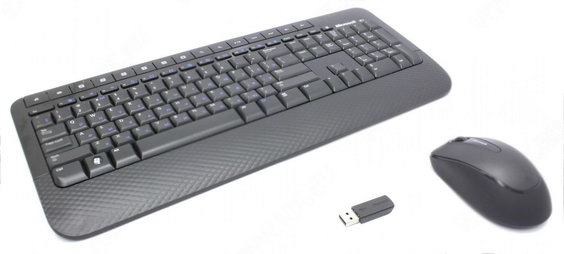 Клавиатура и мышь  MICROSOFT  Wireless Desktop MSKR-WD 2000 U