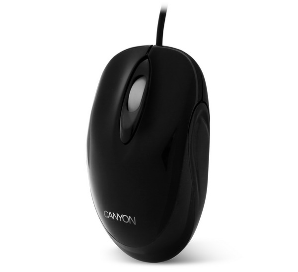 Мышь проводная  CANYON  CNF-MSO02 green series black