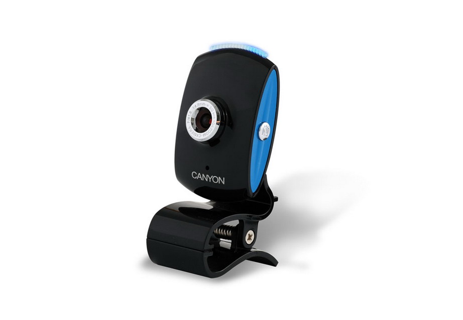 Веб камера  CANYON  СNR-WCAM413G black/blue