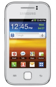 Смартфон  SAMSUNG  GT-S5360 Galaxy Y white