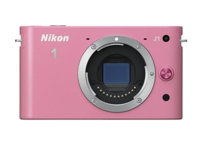Фотоаппарат  NIKON  1 J1 Kit 10-30/30-110мм розовый