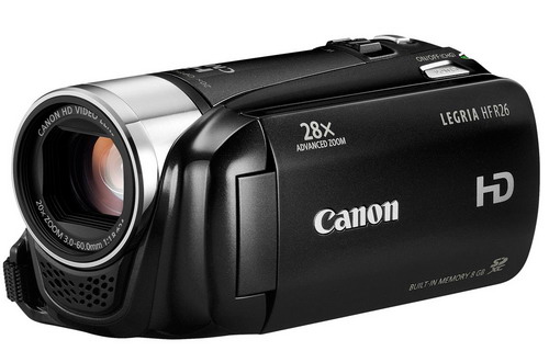 Видеокамера  CANON  Legria HF R26 черный