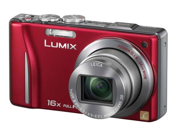 Фотоаппарат  PANASONIC  DMC-TZ20 красный