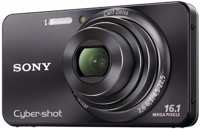 Фотоаппарат  SONY  DSC-W570 черный