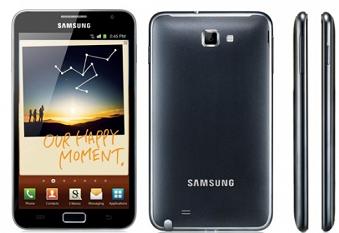 Смартфон  SAMSUNG  GT-N7000 Galaxy Note Dark Blue