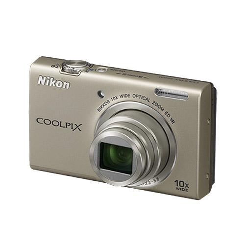 Фотоаппарат  NIKON  S6200 CoolPix серебро