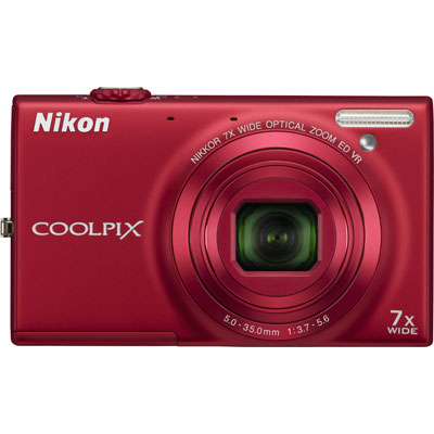 Фотоаппарат  NIKON  S6150 CoolPix красный