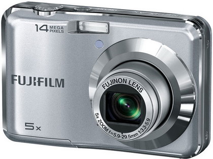Фотоаппарат  FUJI  AX350 FinePix серебро