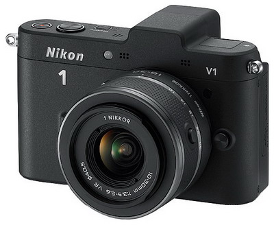 Фотоаппарат  NIKON  1 V1 Kit 10-30мм VR черный
