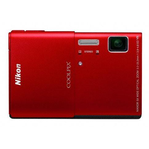 Фотоаппарат  NIKON  S100 CoolPix красный