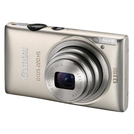 Фотоаппарат  CANON  IXUS 220 HS silver