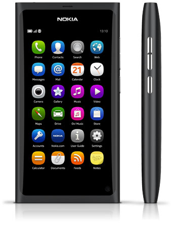 Смартфон  NOKIA  N9 black 16Gb