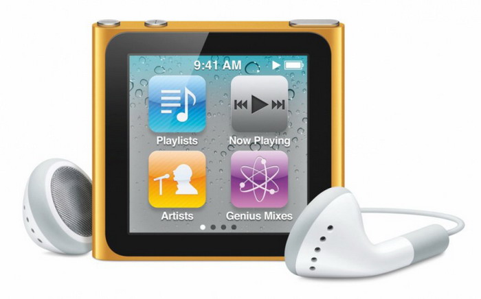 MP3-Flash плеер  APPLE  iPod nano 8Gb Orange