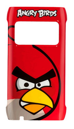 Чехол  NOKIA  СP-3007 Angry Birds красный