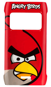 Чехол  NOKIA  для C7-00 Angry Birds красный