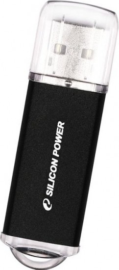 Флеш-накопитель16 Gb  SILICON POWER  Ultimall I-series black