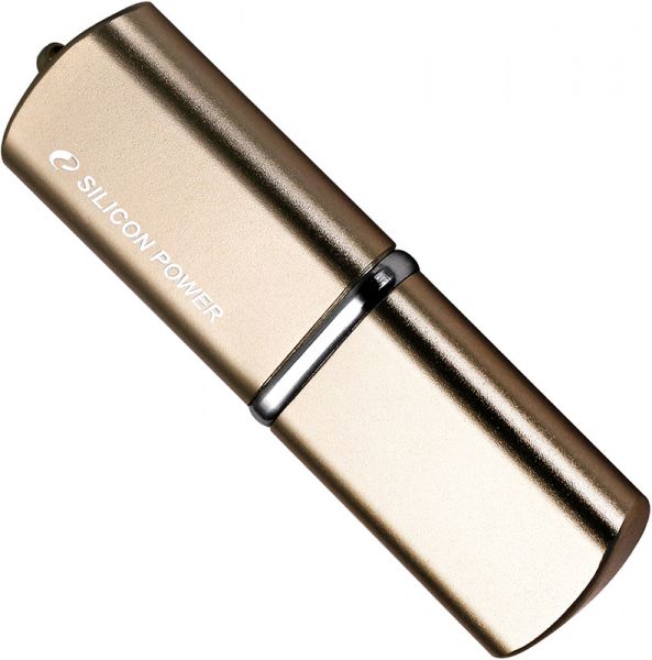 Флеш-накопитель 8 Gb  SILICON POWER  LuxMini 720 золото