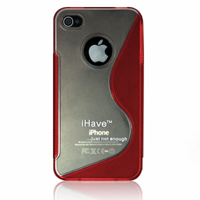 Панель  iHAVE  для iPhone 4 red
