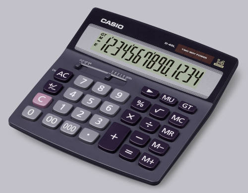 Калькулятор CASIO D-40L