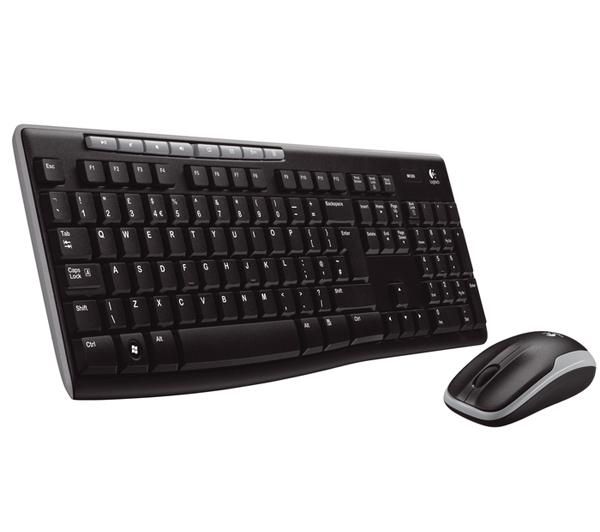 Клавиатура и мышь  LOGITECH  Wireless Combo MK260