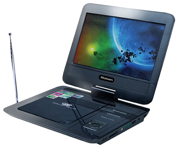 Портативный DVD плеер ROLSEN RPD-10D07T