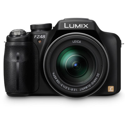 Фотоаппарат  PANASONIC  DMC-FZ48 черный