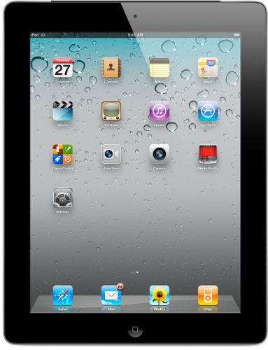 Планшет  APPLE  iPad 2 Black Wi-Fi +3G 32Gb (MC774RS/A)