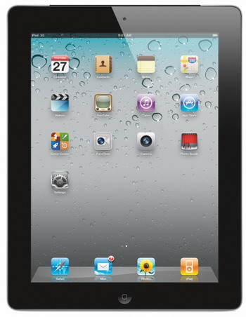 Планшет  APPLE  iPad 2 Black Wi-Fi 16Gb (MC769RS/A)