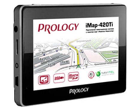 GPS-навигатор  PROLOGY  iMAP-420TI