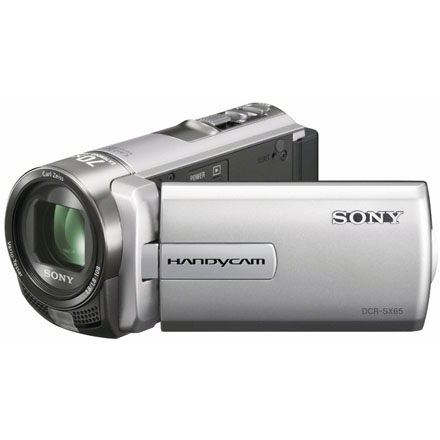 Видеокамера  SONY  DCR-SX45E черный