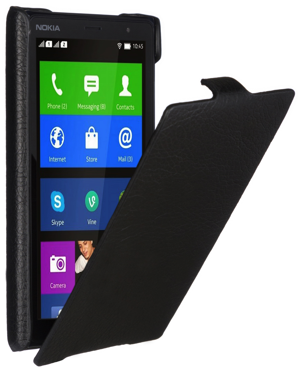 Чехол-книжка iBOX Nokia X2/X2